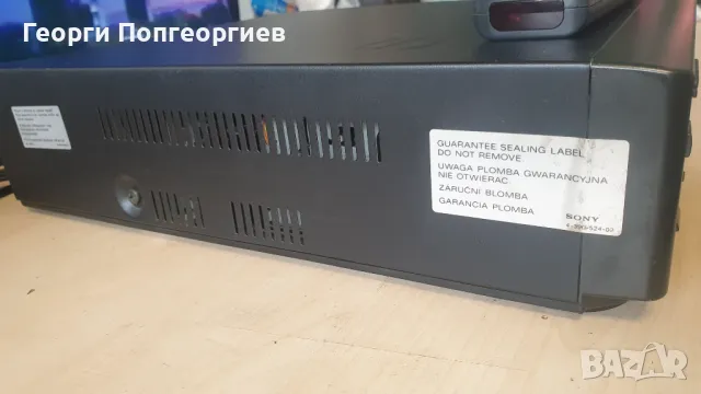 Видео плейър VHS SONY ТОП състояние , снимка 3 - Плейъри, домашно кино, прожектори - 49792095