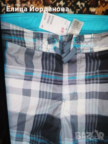 H&M чисто нови мъжки къси панталони, снимка 5 - Къси панталони - 37691375