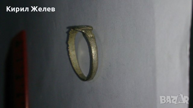 Стар пръстен уникат сачан - 67001, снимка 3 - Антикварни и старинни предмети - 28988724