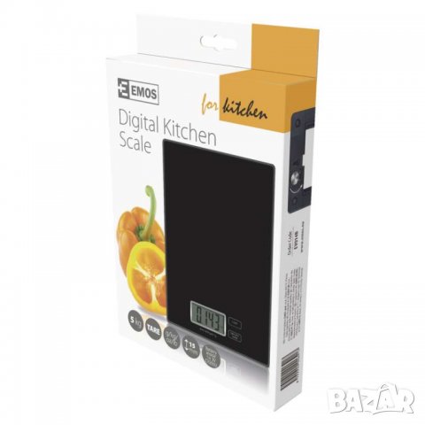 Дигитална кухненска везна EMOS EV014B, снимка 6 - Други - 28137363