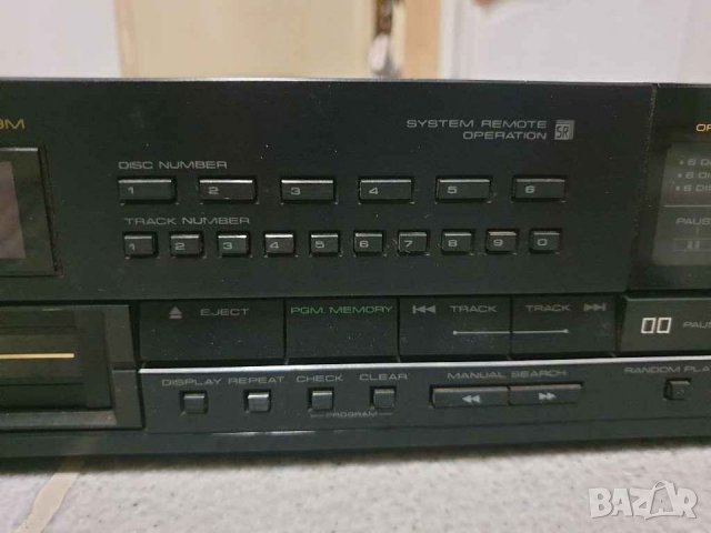 Multi play compact disc player Pioneer PD-X909M CD player с 6 диска. В много добро състояние. Всичко, снимка 9 - Декове - 32761100