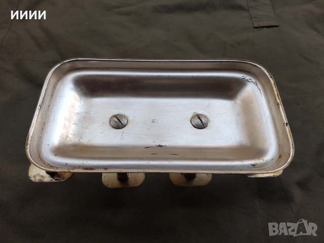 Посребрен свещник четворка, снимка 4 - Антикварни и старинни предмети - 52223154