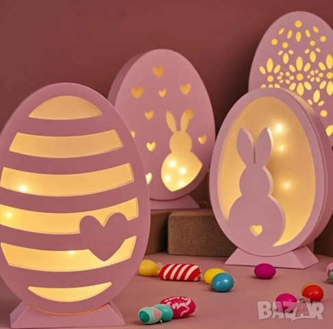 Комплект молдове 6 броя яйце за лампи, снимка 4 - Форми - 51742248