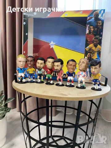 Фигурки на футболисти Football Star, Роналдиньо, Меси , снимка 2 - Фигурки - 48634320