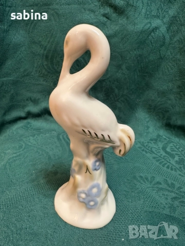 Фигури/статуетки птица и жерав-Полонное и Лимож/Limoges, снимка 6 - Антикварни и старинни предмети - 52999002