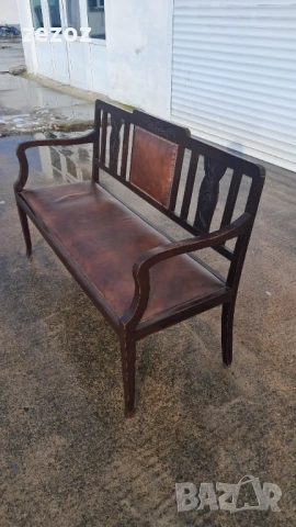 Пейка ретро масив, снимка 3 - Дивани и мека мебел - 53189472