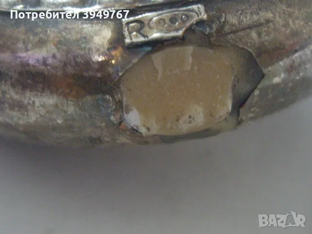 Старо масивно малко шишенце., снимка 4 - Арт сувенири - 50060255