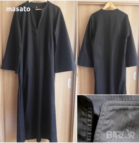 Дълга черна рокля, снимка 1