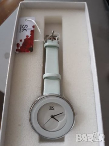 Нови, елегантни дамски часовници с висококачествена кожена каишка, снимка 5 - Дамски - 26556739