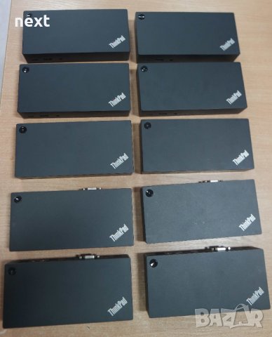 Докинг станция Lenovo ThinkPad USB-C (Type-C) Dock 40A9 + Гаранция, снимка 6 - Части за лаптопи - 27704952