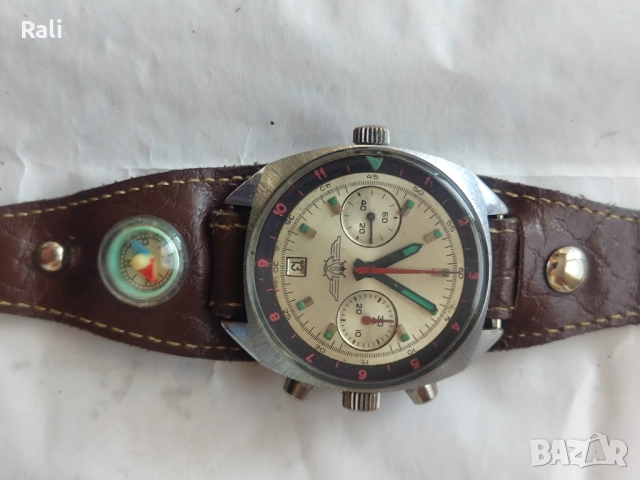 Полет хронограф , снимка 2 - Мъжки - 51690452