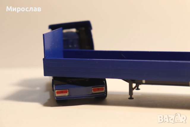 HERPA 1:87 H0 MERCEDES BENZ РЕМАРКЕ КАМИОН TIR МОДЕЛ, снимка 10 - Колекции - 52501328