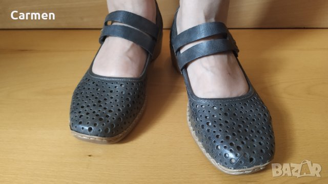 Швейцарски дамски обувки - Rieker Antistress , снимка 8 - Дамски ежедневни обувки - 33040266