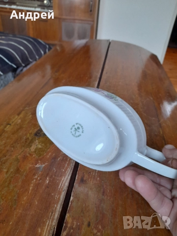 Стара порцеланова сосиера #9, снимка 7 - Други ценни предмети - 52100973