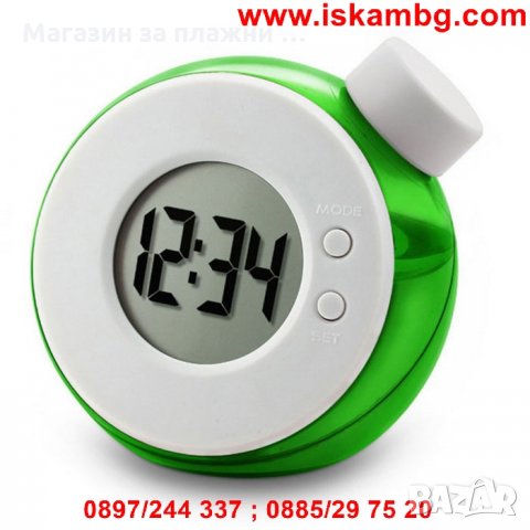 Еко Часовник Работещ с Вода, снимка 10 - Други стоки за дома - 26866166