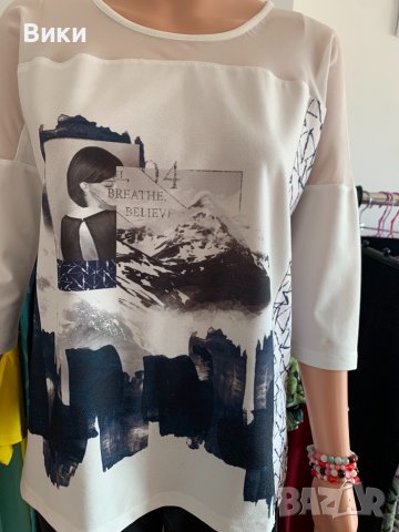 Дамска блуза размер М, снимка 8 - Блузи с дълъг ръкав и пуловери - 40645916