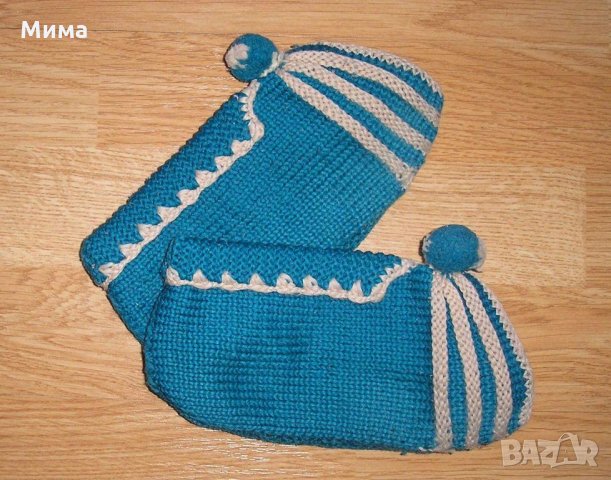 Нови вълнени и памучни терлици, снимка 3 - Други - 27739054