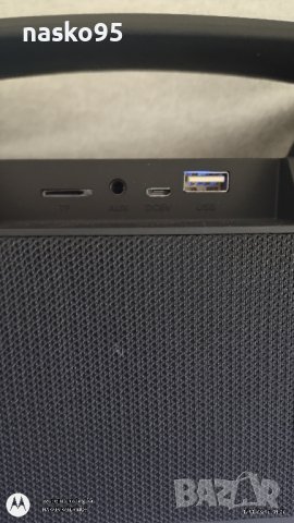 Блутут колона с лед светлини , снимка 2 - Тонколони - 43850017