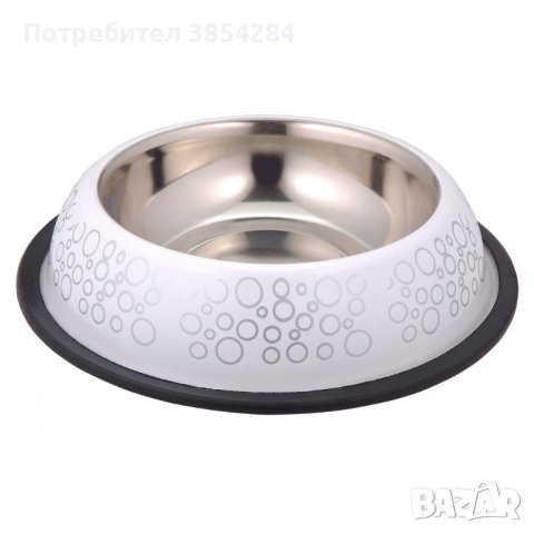 Anipro Bubbles No Slip метална купа 30 см, 1.5 л, снимка 3 - За кучета - 43400341