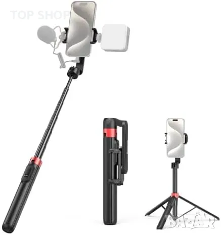 Нов Мобилен трипод и селфи стик SMALLRIG, за iPhone/Android, 360° въртене