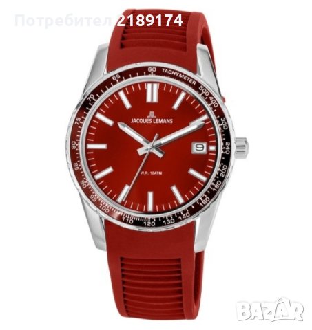часовник ръчен унисекс Jacques Lemans 1-2060E,, снимка 1 - Дамски - 43482281