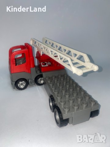 Голям камион съвместим с Лего Дупло , снимка 2 - Конструктори - 40805867