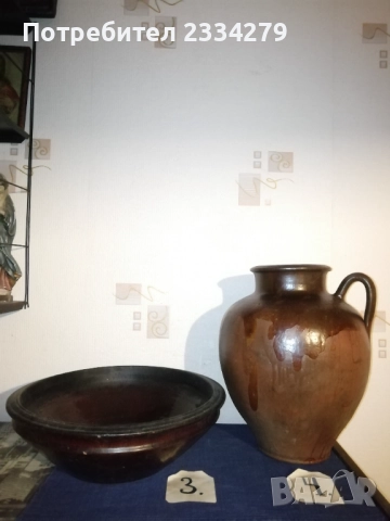 Стари глинени-каменни съдове от различни години и грънчари. , снимка 7 - Антикварни и старинни предмети - 52830110