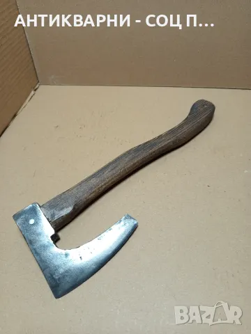 Соц Стара Ръчно Кована Ловно Рибарска Брадвичка Номер 2. Тегло 0.680кг., снимка 11 - Антикварни и старинни предмети - 50436482