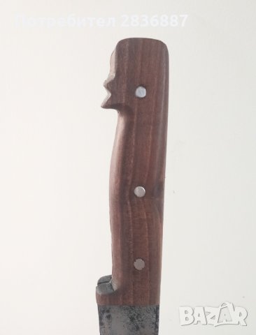 Стар кован овчарски нож, снимка 10 - Антикварни и старинни предмети - 33396193