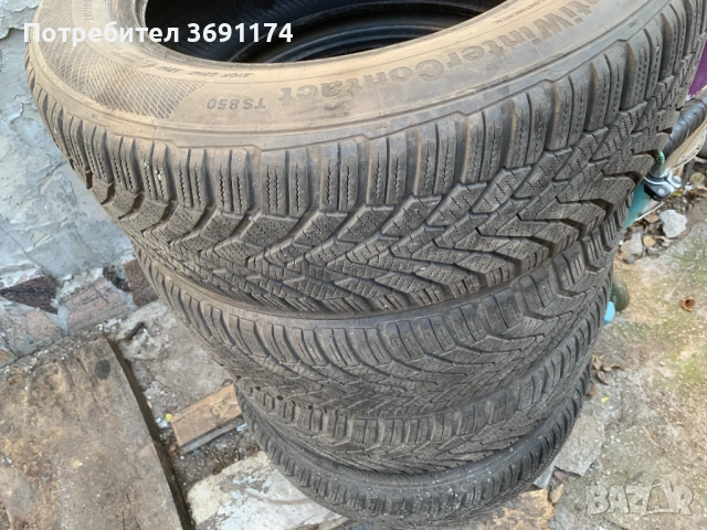 Зимни гуми Continental 205/55/16, снимка 2 - Гуми и джанти - 53289091