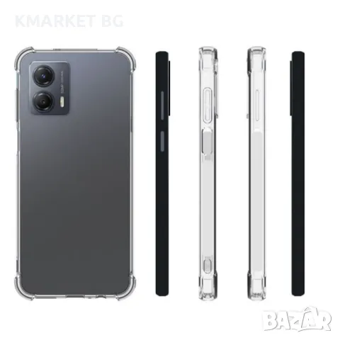 Motorola Moto G53 5G Силиконов Калъф TPU и Протектор, снимка 5 - Калъфи, кейсове - 49010354
