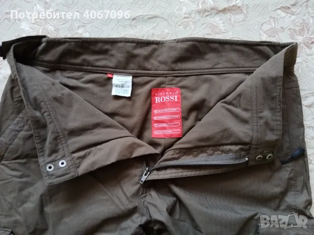 Зимен карго панталон Vittorio ROSSI - XL/XXL, снимка 5 - Панталони - 48557900