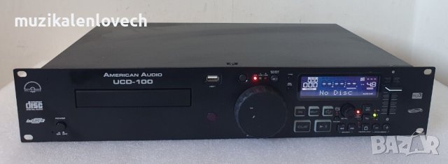 AMERICAN AUDIO UCD-100 USB CD MP3 DISC PLAYER - Професионален аудио плеър /КАТО НОВ/, снимка 1 - MP3 и MP4 плеъри - 38403821