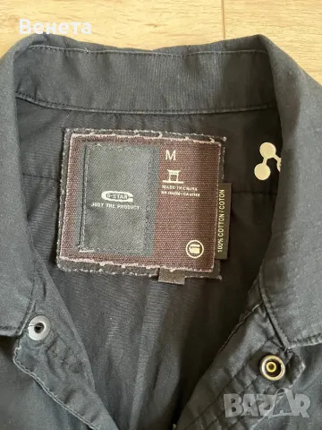 Мъжка риза G-STAR. Размер М, снимка 4 - Ризи - 50246483