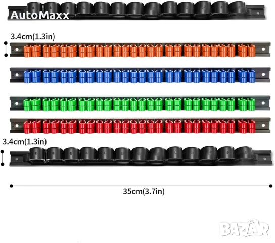 3-H органайзер за отвертки 10 бр., държач за отвертки, нов, изработен от калъп , снимка 2 - Отвертки - 53450605