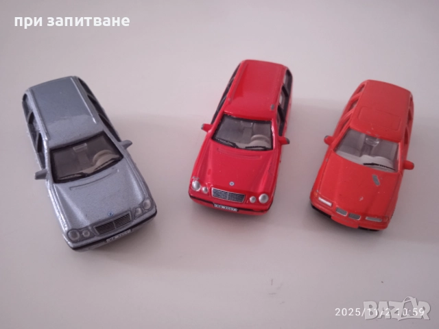 Метални колички Mercedes, Toyota, Lexus, BMW, Volvo, на Hongwell, 1/72, снимка 16 - Колекции - 50404782