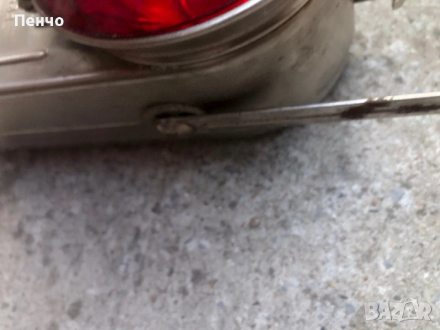 стара немска сигнална лампа /прожектор/ "DOMINIT"- WWII, снимка 5 - Антикварни и старинни предмети - 51548966