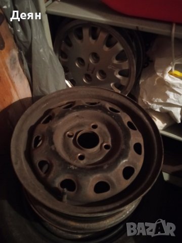 Железни джанти и тасове 13 цола, снимка 2 - Гуми и джанти - 34444317