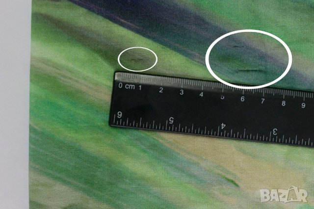 Рокля в зелено с принт марка Conquista - L, снимка 9 - Рокли - 38252364