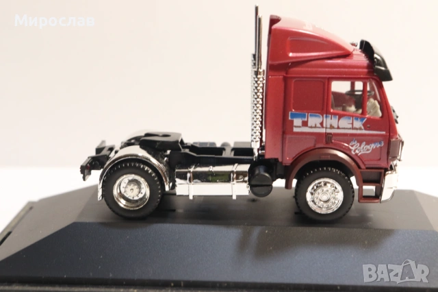 HERPA H0 1/87 КАМИОН MERCEDES BENZ МОДЕЛ КОЛИЧКА, снимка 6 - Колекции - 53539307