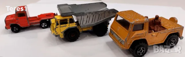 MAJORETTE три метални камиончета., снимка 3 - Колекции - 48462470