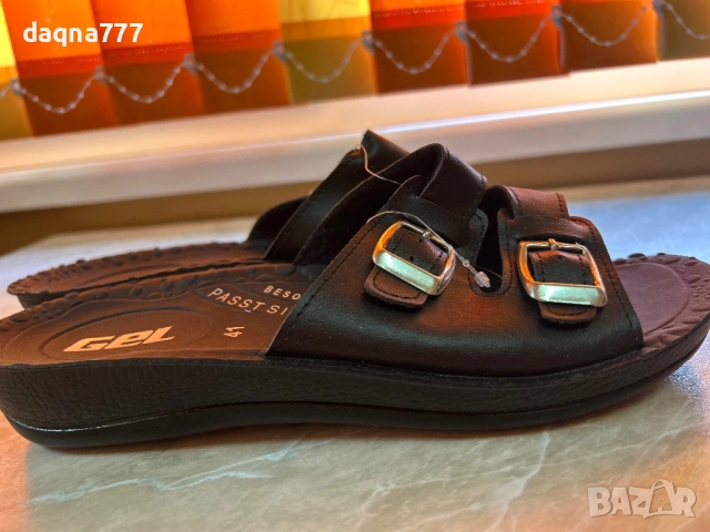 Немски Нови анатомични чехли 41 номер, снимка 10 - Чехли - 53173501