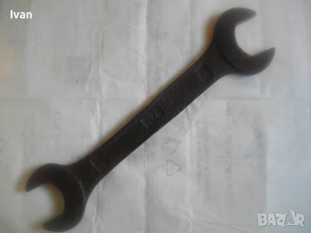 Размер 52-58 голям гаечен ключ за селскостопански машини и камиони от старото истинско качество, снимка 2 - Други инструменти - 51010667