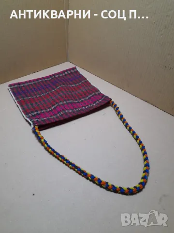 Стара Ръчно Тъкана Торбичка Торба., снимка 5 - Антикварни и старинни предмети - 48359389