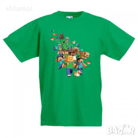 Детска тениска майнкрафт Minecraft 3, снимка 2 - Детски тениски и потници - 32938547