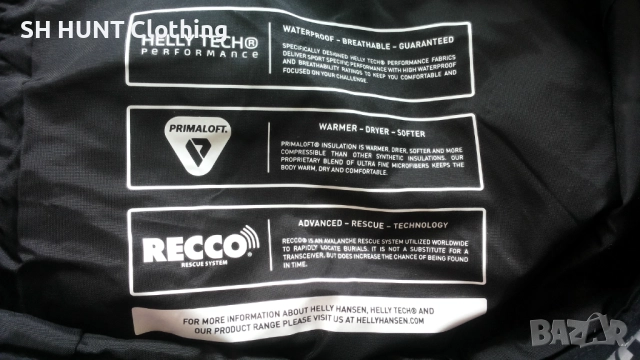 HELLY HANSEN RECCO PRIMALOFT Tech Performance Ski Snowboard Trouser размер M ски сноуборд пант 14-57, снимка 15 - Зимни спортове - 52217136