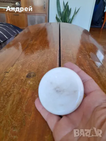 Стар Мраморен пепелник #3, снимка 5 - Други ценни предмети - 47791155