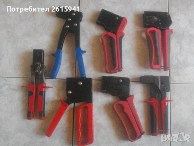 Made in FRANCE-Профи Клещи Монтаж Дюбели в Гипсокартон-М3-М6-EDMA/JUNIOR/RED HEAD/FICHER-Отлични, снимка 13 - Клещи - 37445450