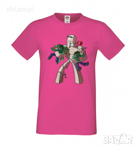 Мъжка тениска Iron Golem,Minecraft,Игра,Забавление,подарък,Изненада,Рожден Ден., снимка 13 - Тениски - 36494941