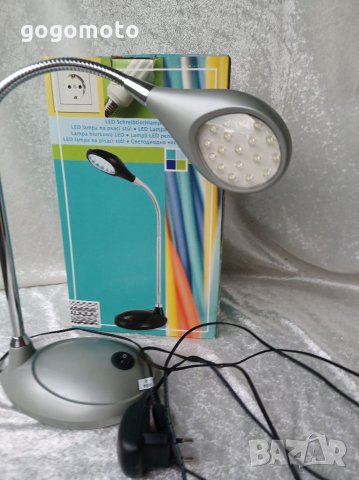 КАТО НОВА LED настолна светодиодна LED лампа, снимка 5 - Настолни лампи - 33411904